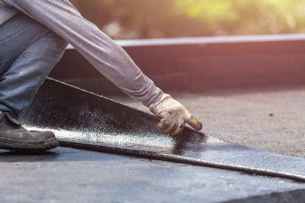 Professional Waterproofing technician working in Paw Paw, MI
